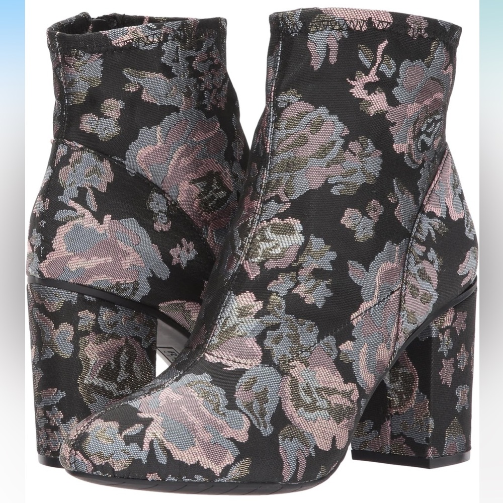 Kenneth Cole Reaction Women's Time for Fun Ankle Bootie w/ Sock Shaft High Heel